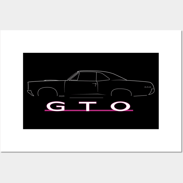 1967 Pontiac GTO Wall Art by earth angel